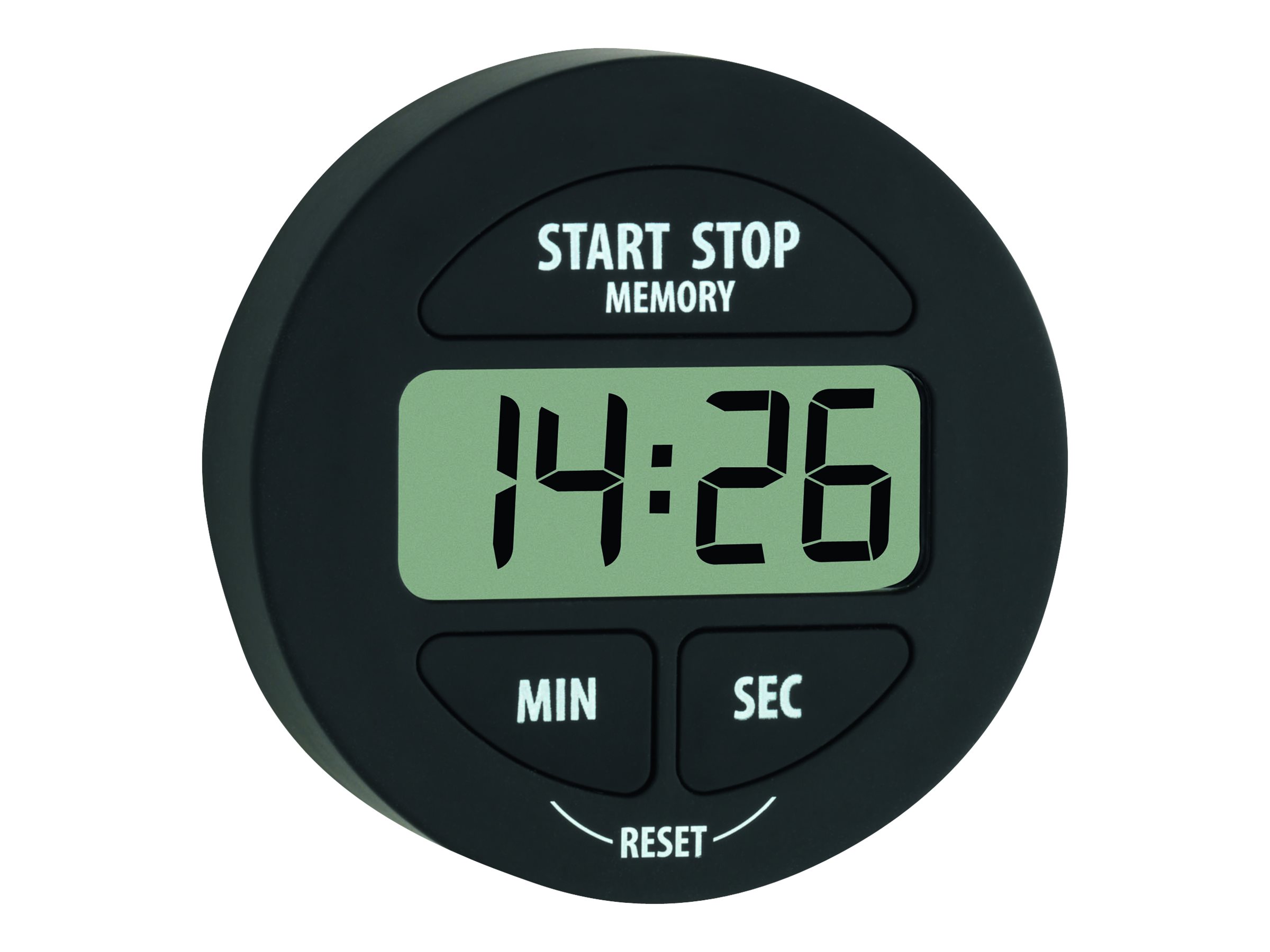 Rund digital minutur