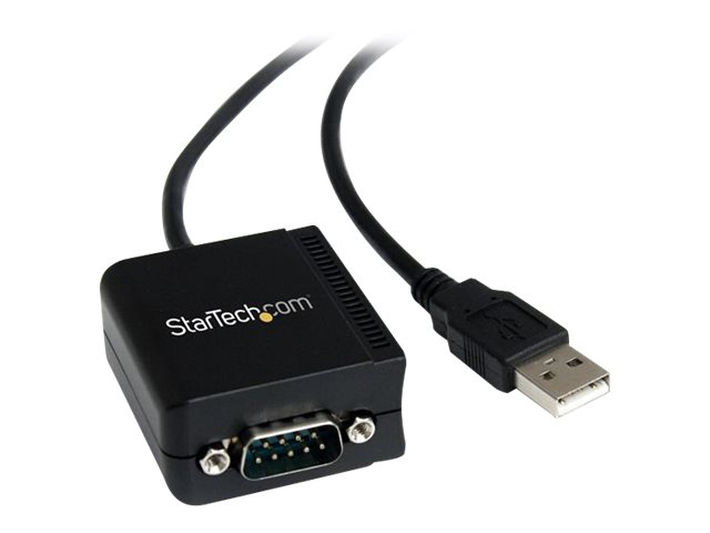 StarTech.com ICUSB2321FIS 1 Port FTDI USB to Serial RS232 Adapter Cable with Optical Isolation