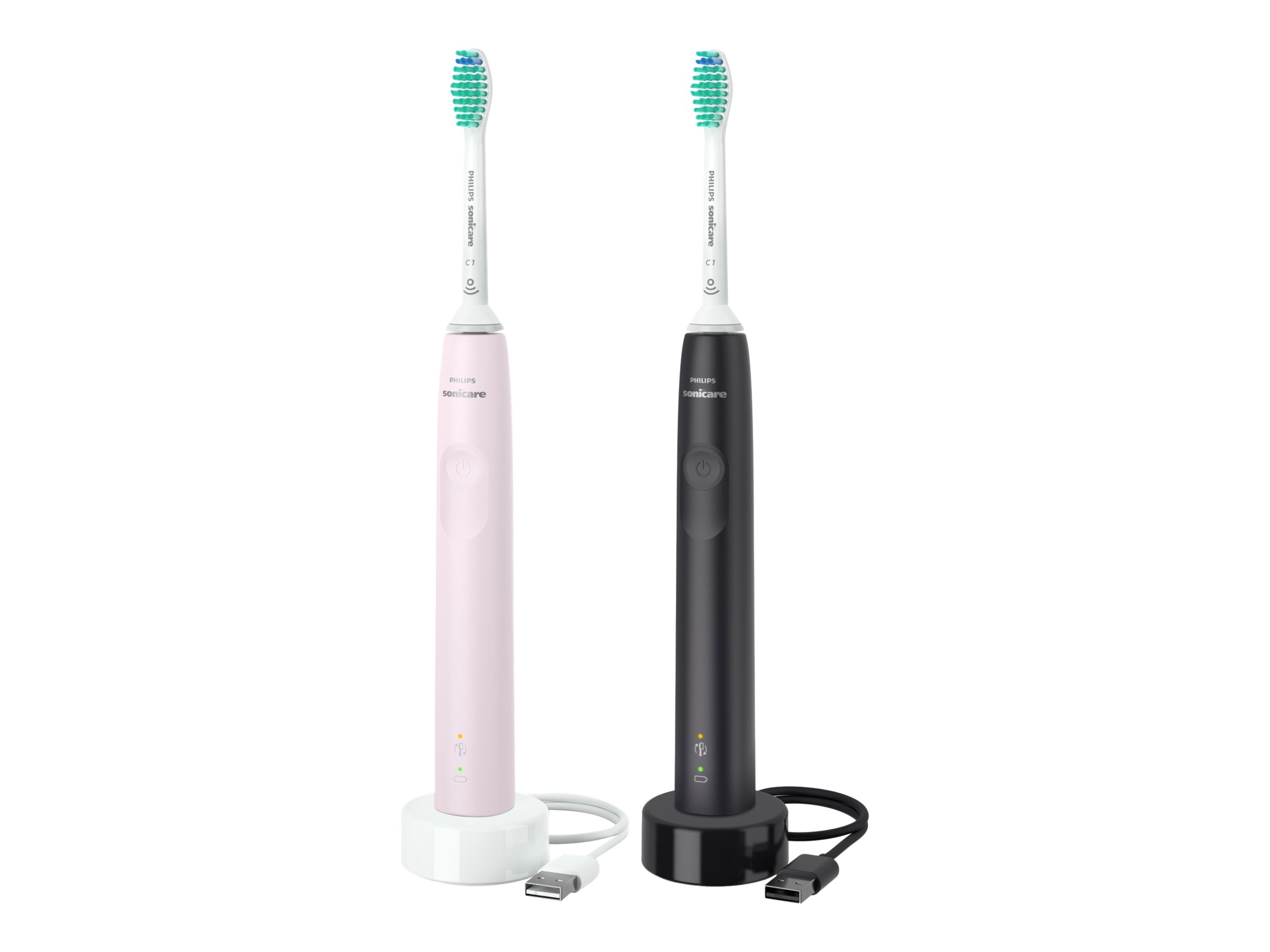 Philips Philips Sonicare 3100 Duo Eltandbørste Black/Pink 8710103985693 Modsvarer: N/A