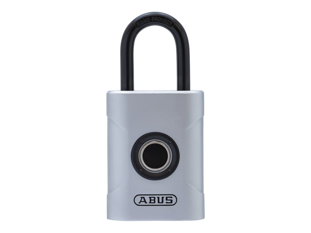 ABUS Touch 57/45 - Hængelås - biometrisk - smartlås - fingeraftrykssensor - sølv