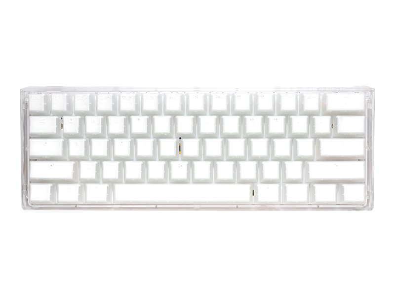 Gaming tastatur Ducky One 3 Aura White Mini, RGB – Cherry MX Silent Red