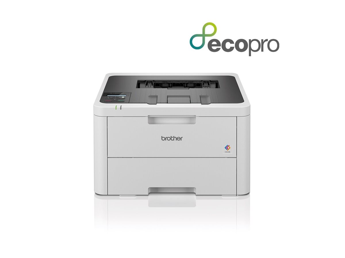 Brother HL-L3220CWE - Printer - farve - LED - A4/Legal - 600 x 2400 dpi - op til 18 spm (mono) / op til 18 spm (farve) - kapacitet: 250 ark - USB 2.0, Wi-Fi(n)