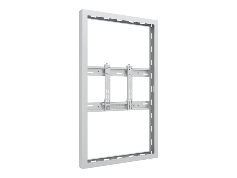 Multibrackets M Pro Series enclosure - slim profile - for flat panel - medium - white - Maks 25 kg - Maks størrelse 43"