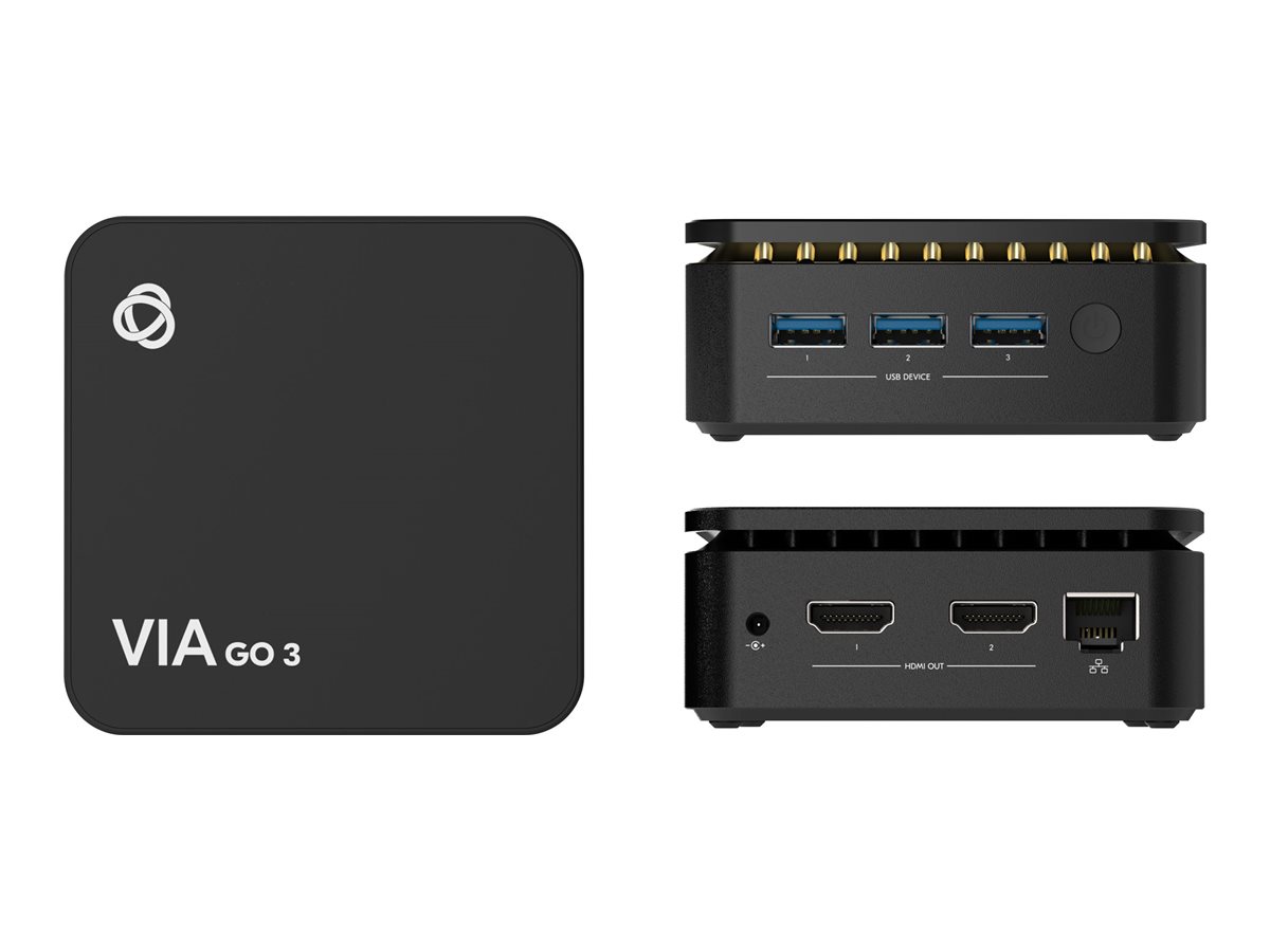 Kramer VIA Go3 - Presentation Server - 1GbE - Wi-Fi 5 - Bluetooth