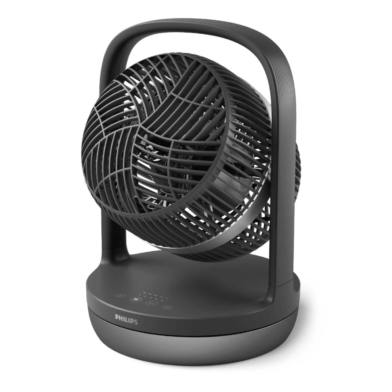 Philips 3000 Series CX3050 - Køleventilator - på bord - 22 cm - sort/ sølv