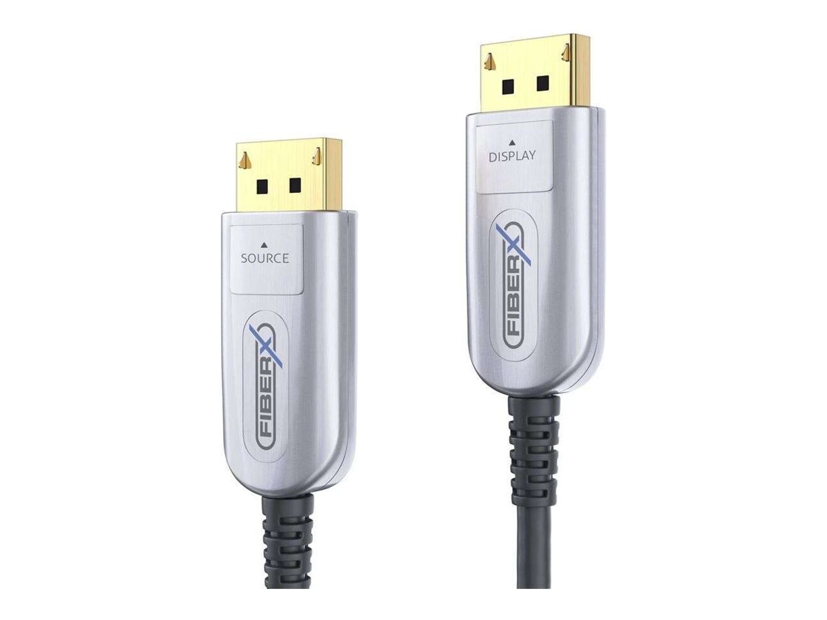 FiberX FX-I260-010 - 8K DisplayPort 2.0 AOC glasfiberkabel, 10 m