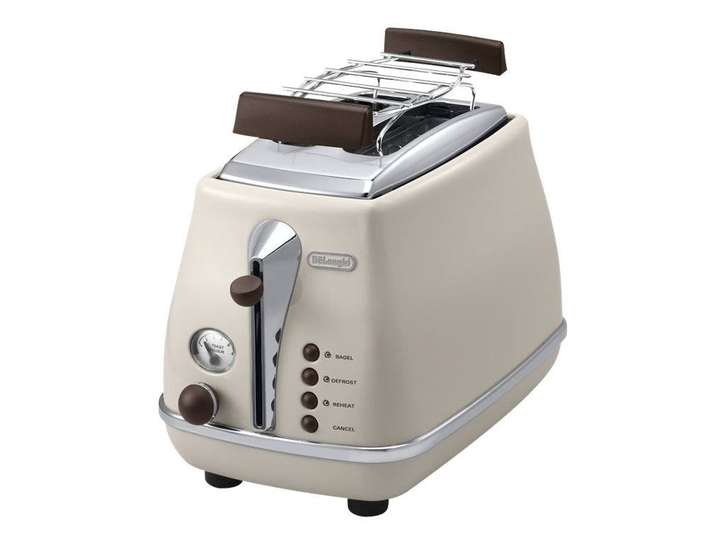 De'Longhi Icona Vintage CTOV 2103.BG Brødrister 900W Beige