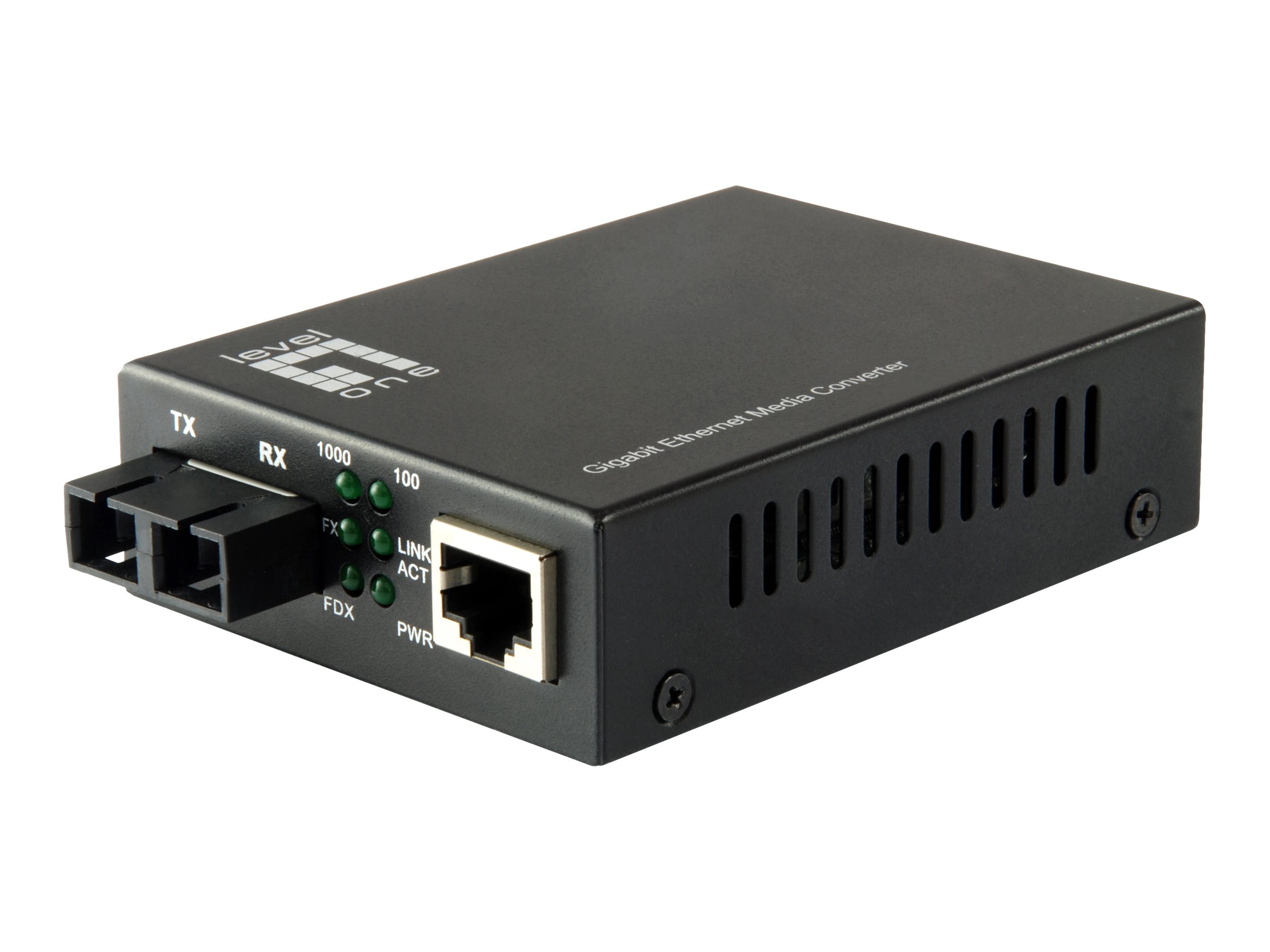 LevelOne GVT-2002 Fibermedieomformer Ethernet Fast Ethernet Gigabit Ethernet