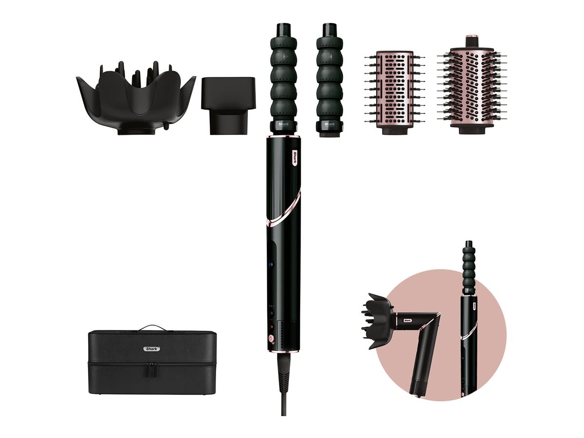 Shark Hårtørrer Hårtørrer FlexStyle HD446EU - hair dryer/hair styler - Black- 1650 W