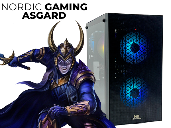 Nordic Gaming Asgard Loke V7 Gaming PC | i5 16GB RTX 5060 Ti 1TB
