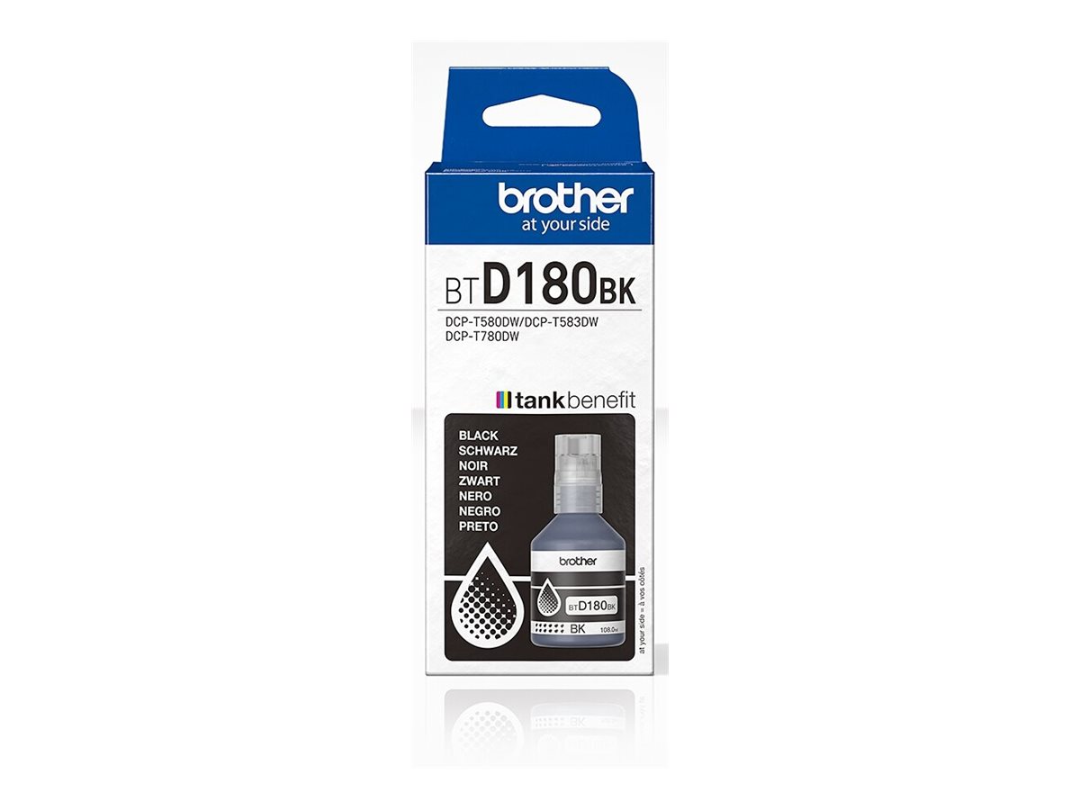 Brother BTD180BK, Original, Sort, Brother, DCP-T580DW, DCP-T583DW, DCP-T780DW, 7500 Sider