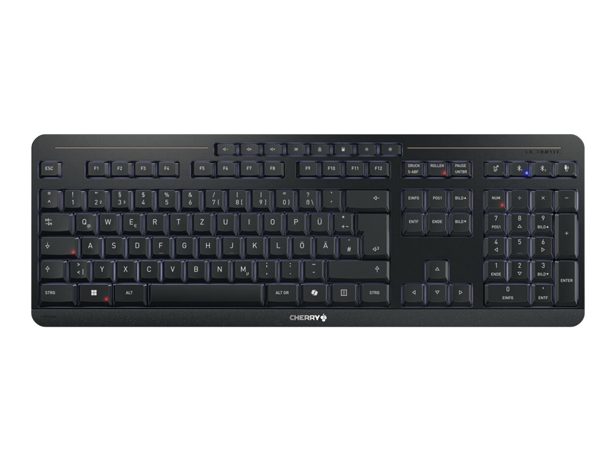 CHERRY Stream ultimate Tastatur Saksnøglekontakt LED Kabel & trådløs Fransk