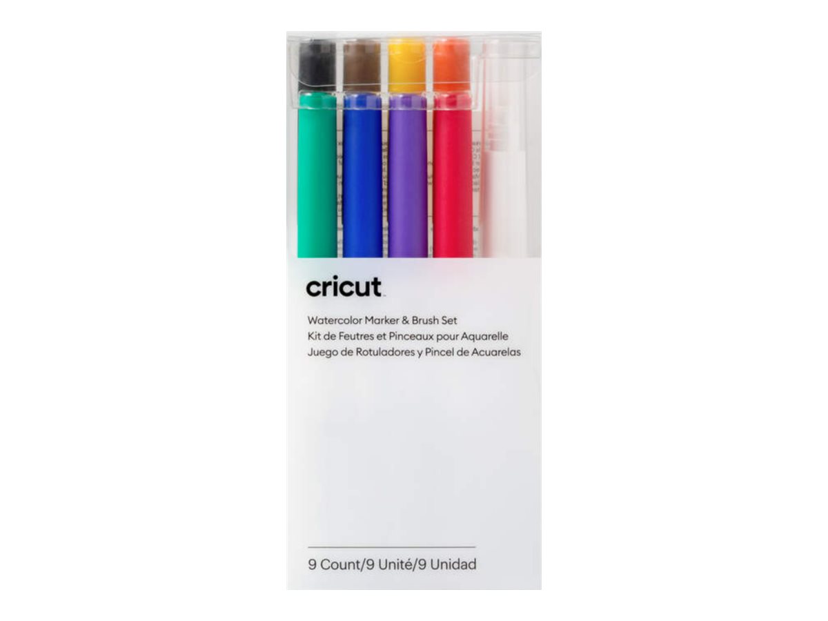 Cricut - brush pen and marker set (pack of 9)
