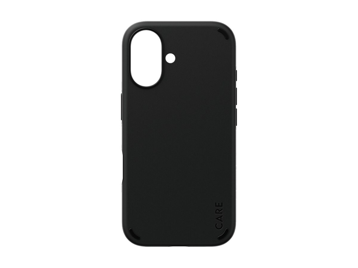 PanzerGlass CARE by Feature Case Double Defense Black iPhone 16 Beskyttelsescover Sort Apple iPhone 16