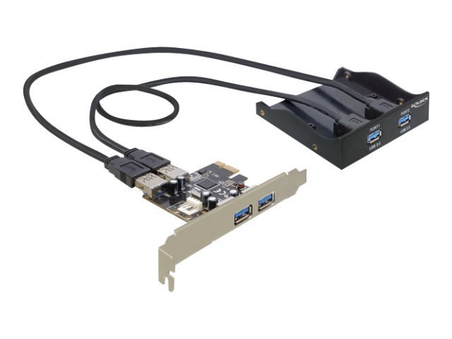 DeLock Front Panel 2 x USB 3.0 PCI Express Card 2 x USB 3.0 USB-adapter PCI Express 5Gbps