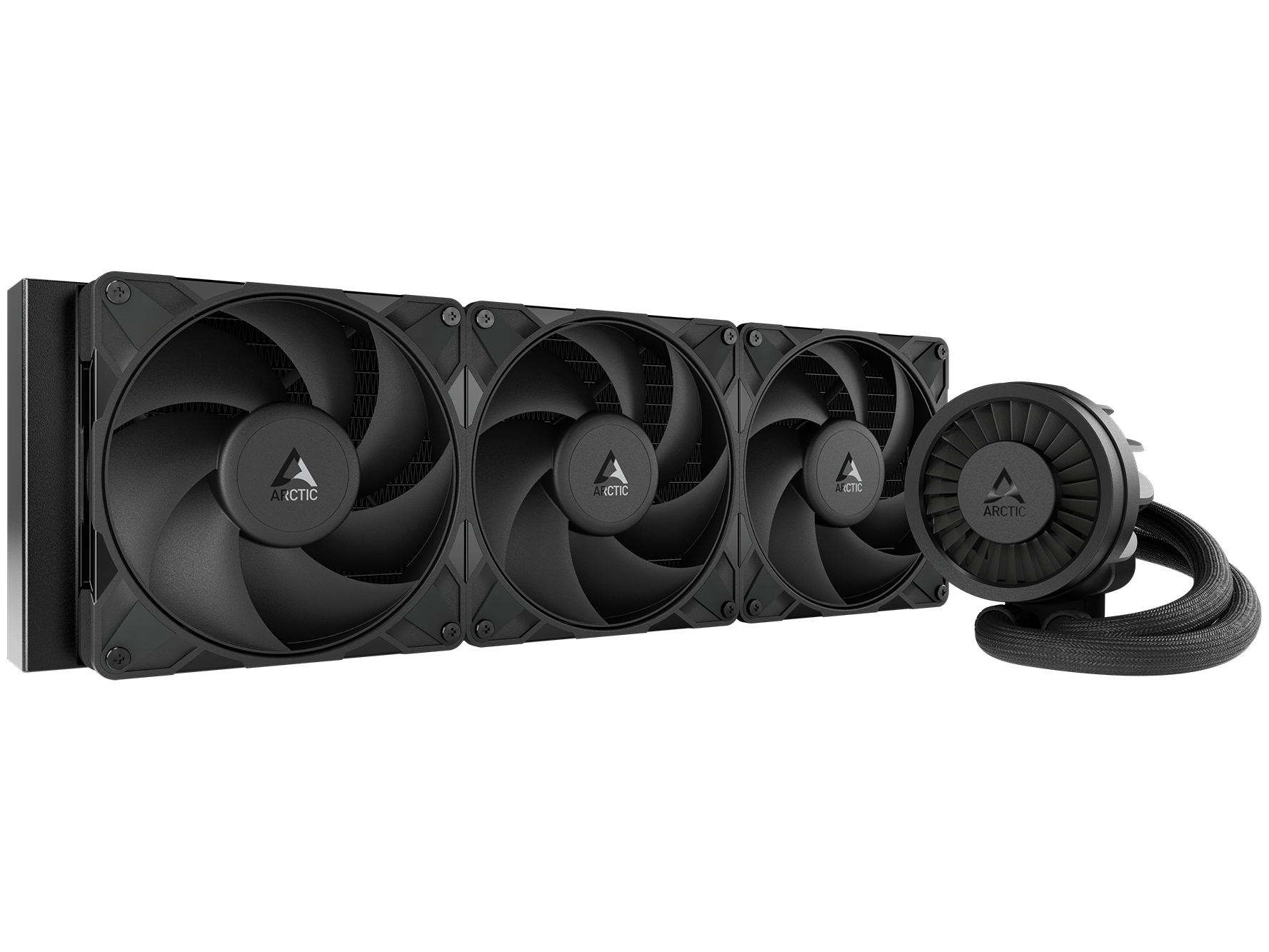 Arctic Liquid Freezer Iii Pro 420 Væskekølingssæt Sort