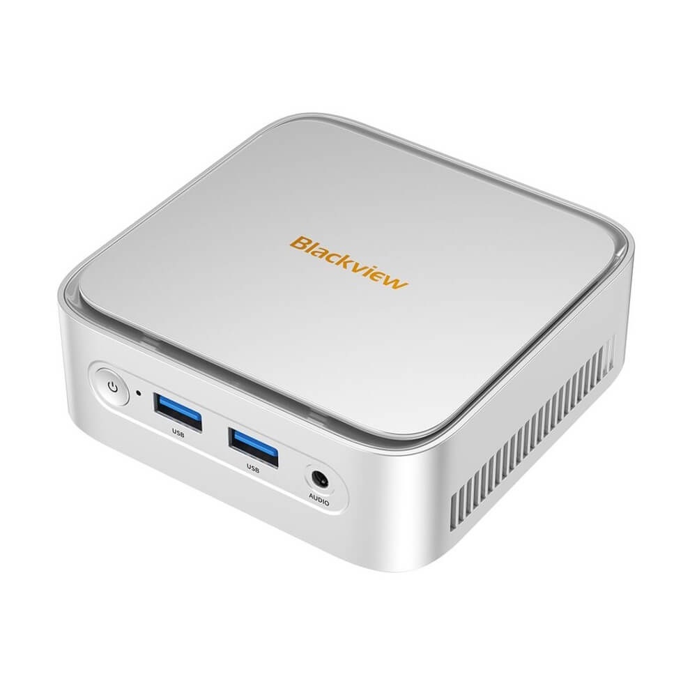 BlackView MP50 Mini PC R5-3500U 16GB 512GB Windows 11 Pro Sølv