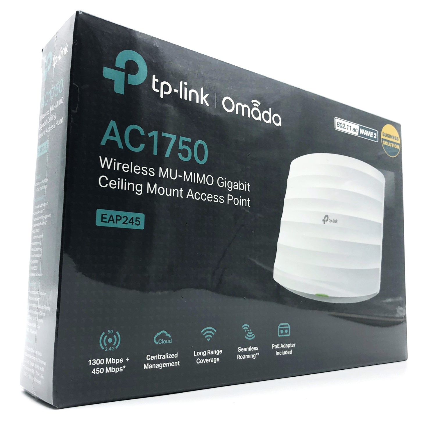 TP-Link EAP245 AC1750 Wireless Dual Band Gigabit Ceiling Mount Access Point