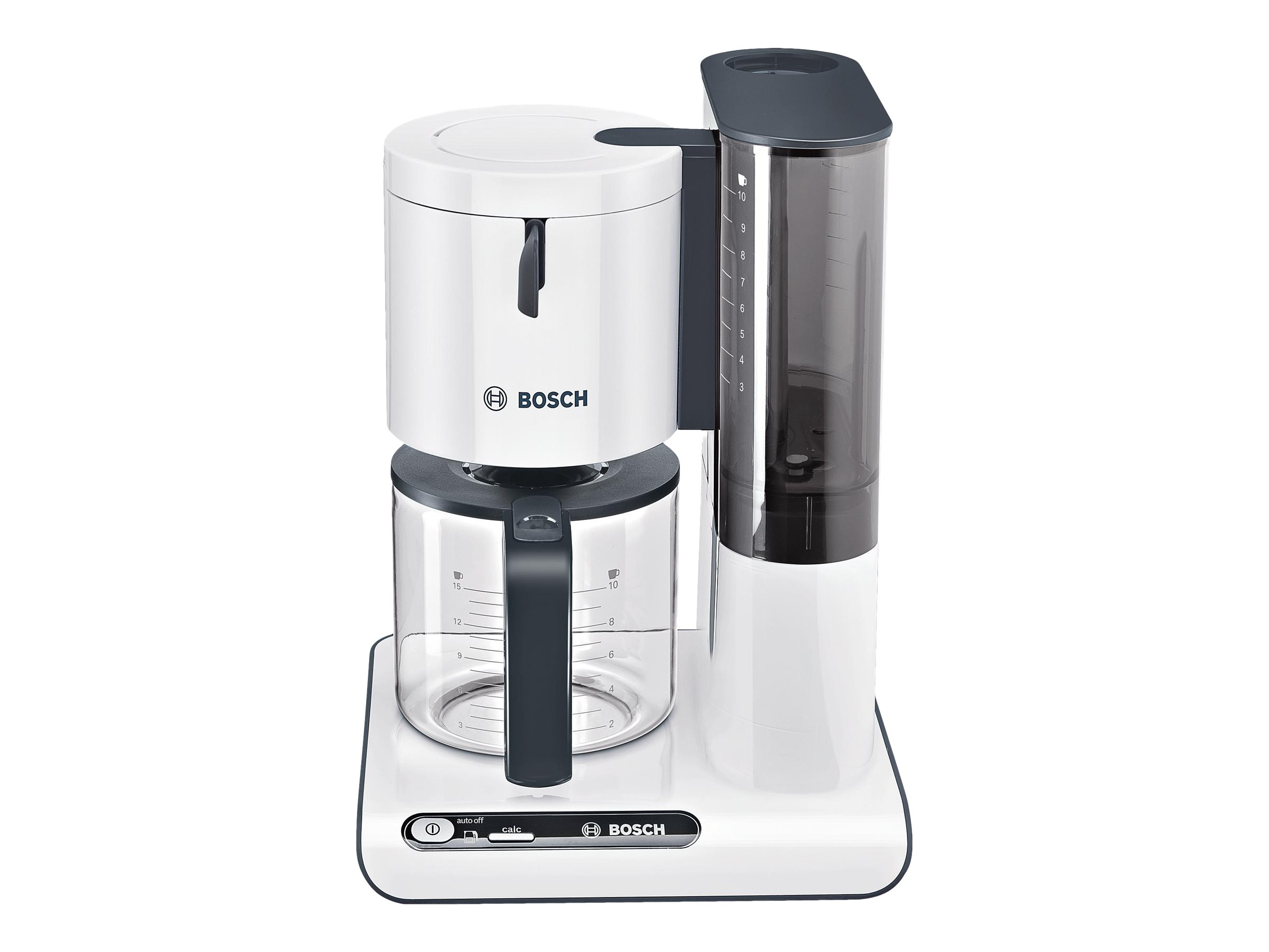 Bosch Styline TKA8011 - Kaffemaskine - 10 kopper - hvid/anthracit