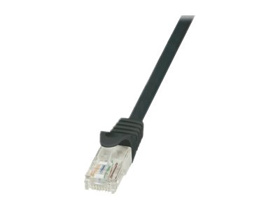 LogiLink CAT 5e Ikke afskærmet parsnoet (UTP) 10m Patchkabel Sort