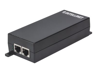 Intellinet Gigabit High-Power PoE+ Injector,1 x 30 W Port, IEEE 802.3at/af Compliant, Plastic Housing 30Watt