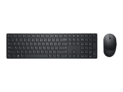 Dell Pro KM5221W Sæt med mus og tastatur Pressestempel Trådløs Russisk