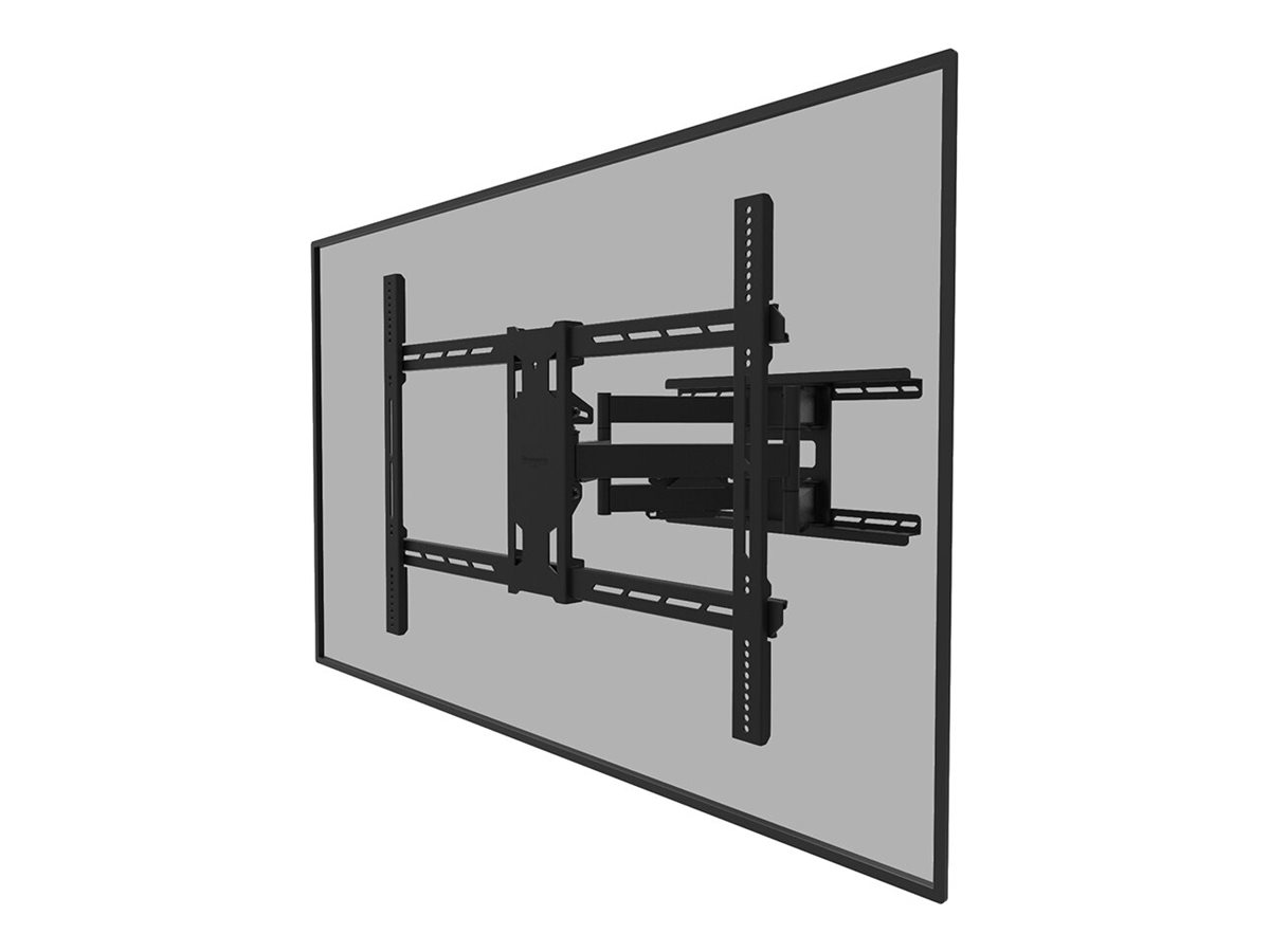 Neomounts Select WL40S-950BL18 - mounting kit - heavy-duty - for flat panel - full motion - black - Maks 125 kg - Maks størrelse 110"