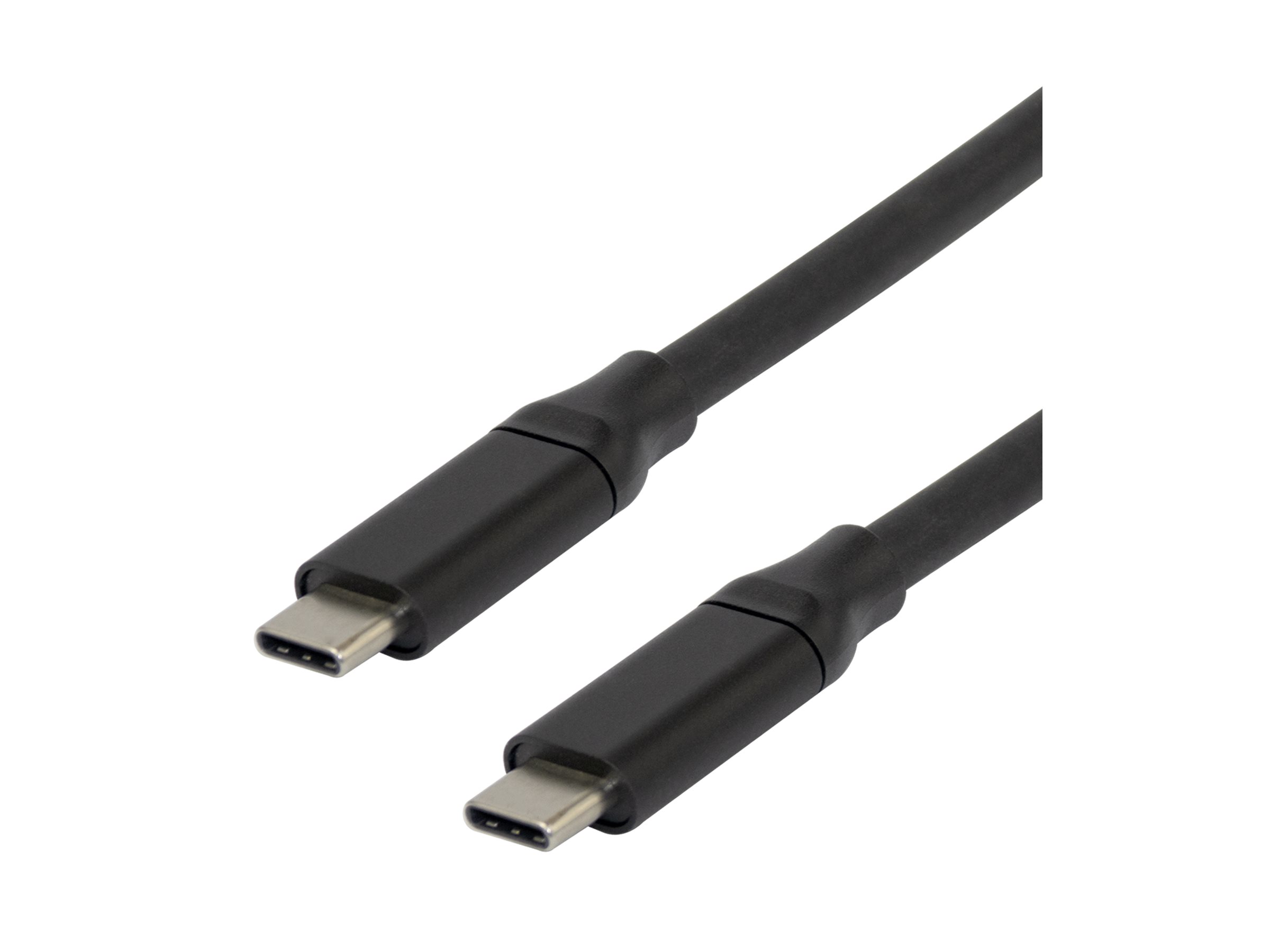DELTACO USB 3.1 Gen 1 USB Type-C kabel 5m Sort