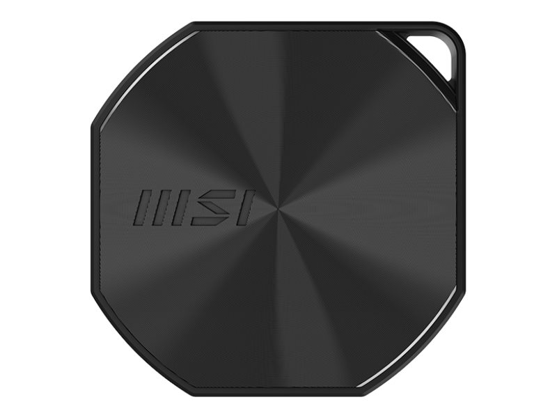 MSI DATAMAG ekstern SSD 1 TB - sort, 20 Gbit/s USB-C