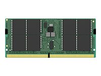 Kingston ValueRAM - DDR5 - modul - 32 GB - SO DIMM 262-PIN - 3200 MHz / PC5-51200 - CL52 - 1.1 V - clocked unbuffered - on-die ECC