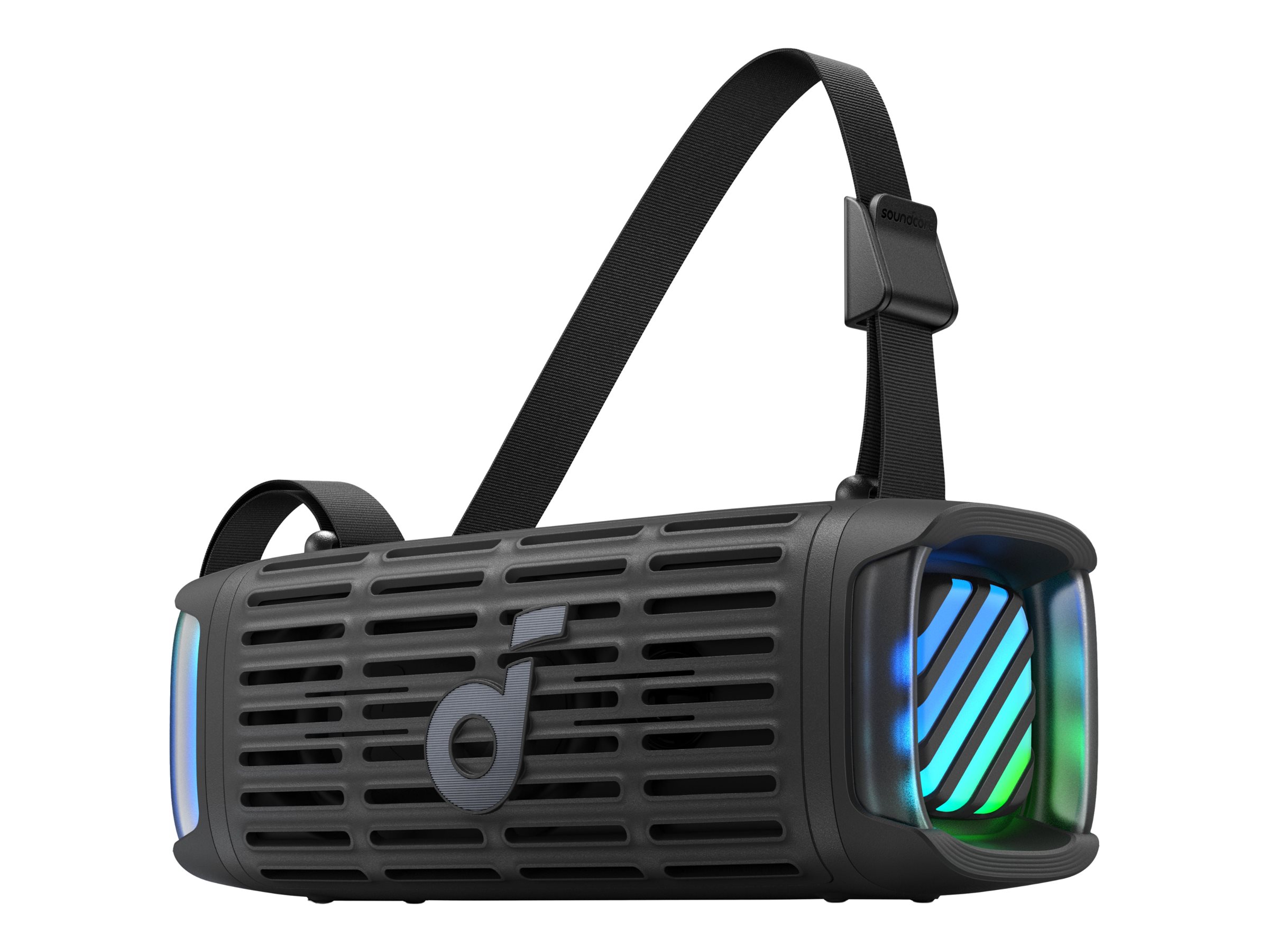 Soundcore Boom 3i - Højttaler - til transportabel brug - trådløs - Bluetooth - App-kontrolleret - 50 Watt - adventurer black