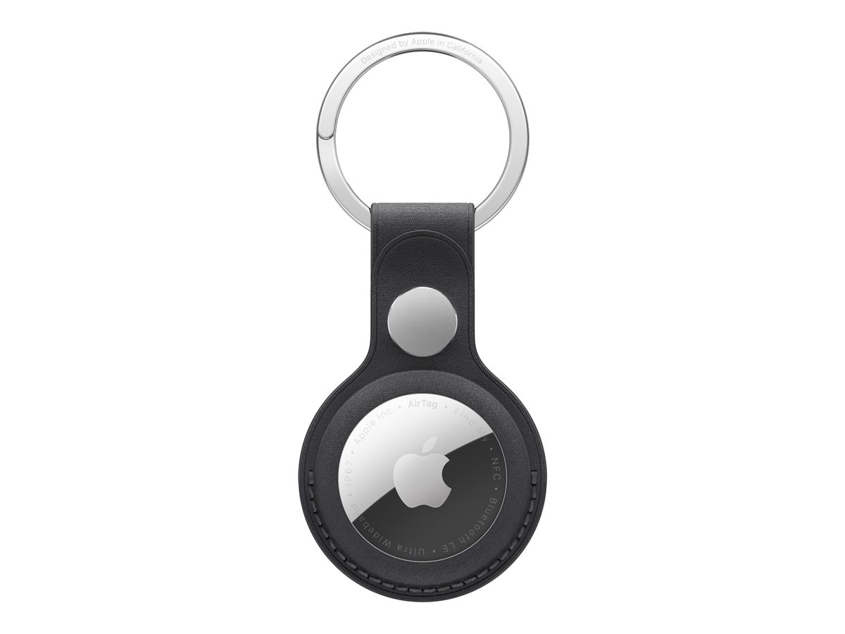 Apple Taske Til airtag Sort Stainless steel Mikrotwill