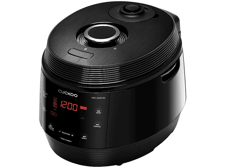 Cuckoo ICOOK Q5, 5 L, 1100 W, 38 - 135 °C, 1100 W, Sort, Aluminium