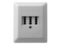 ZE KOMMUNIKATIONSTECHNIK 2x6/6 Standard Hvid