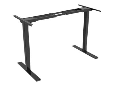 DIGITUS - sit/standing desk frame - black RAL 9011 Gamer Bord