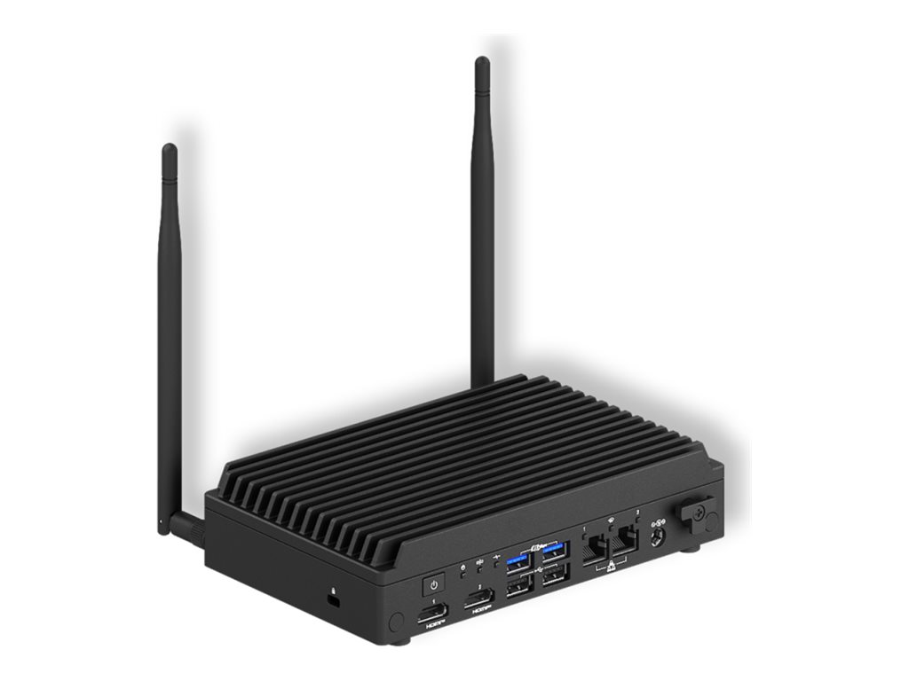 ASUS NUC 13 Rugged Tall BNUC13BRFA400B02I - Barebone - SFF 1 x Atom x7 x7425E / op til 3.4 GHz - RAM 0 GB - SSD - eMMC 64 GB - UHD Graphics - 2.5 Gigabit Ethernet, Gigabit Ethernet, IEEE 802.11ax (Wi-Fi 6E), Bluetooth 5.2 - sort