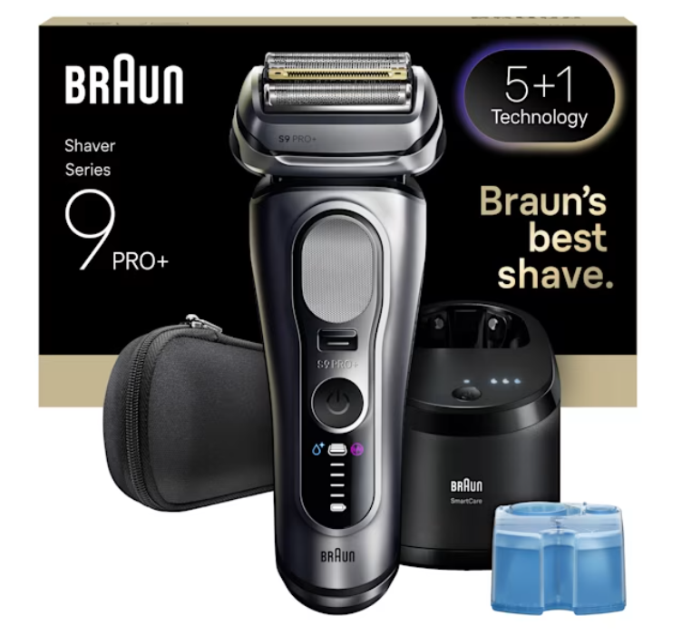 Braun Series 9 PRO+ Electric Shaver SmartCare Station Wet & Dry 9