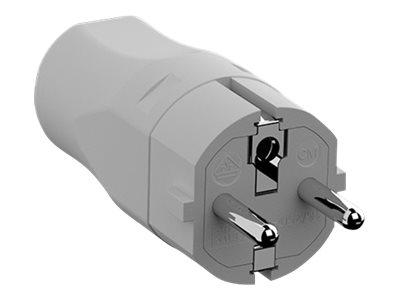 Bachmann Power CEE 7/7 (male) - Grå Strøm-konnektor