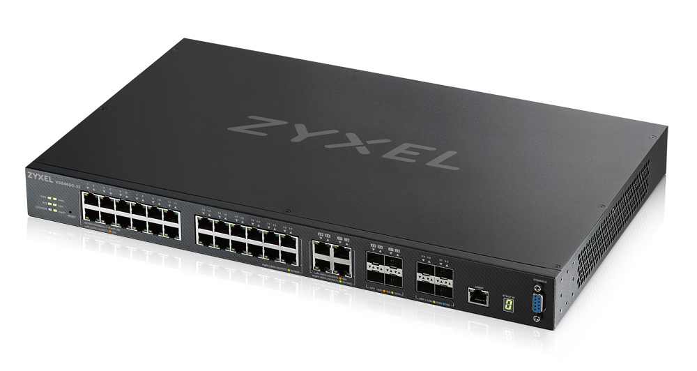 ZyXEL XGS4600-32 28-port GbE L3 Aggregation Switch with 4 SFP+ Uplink