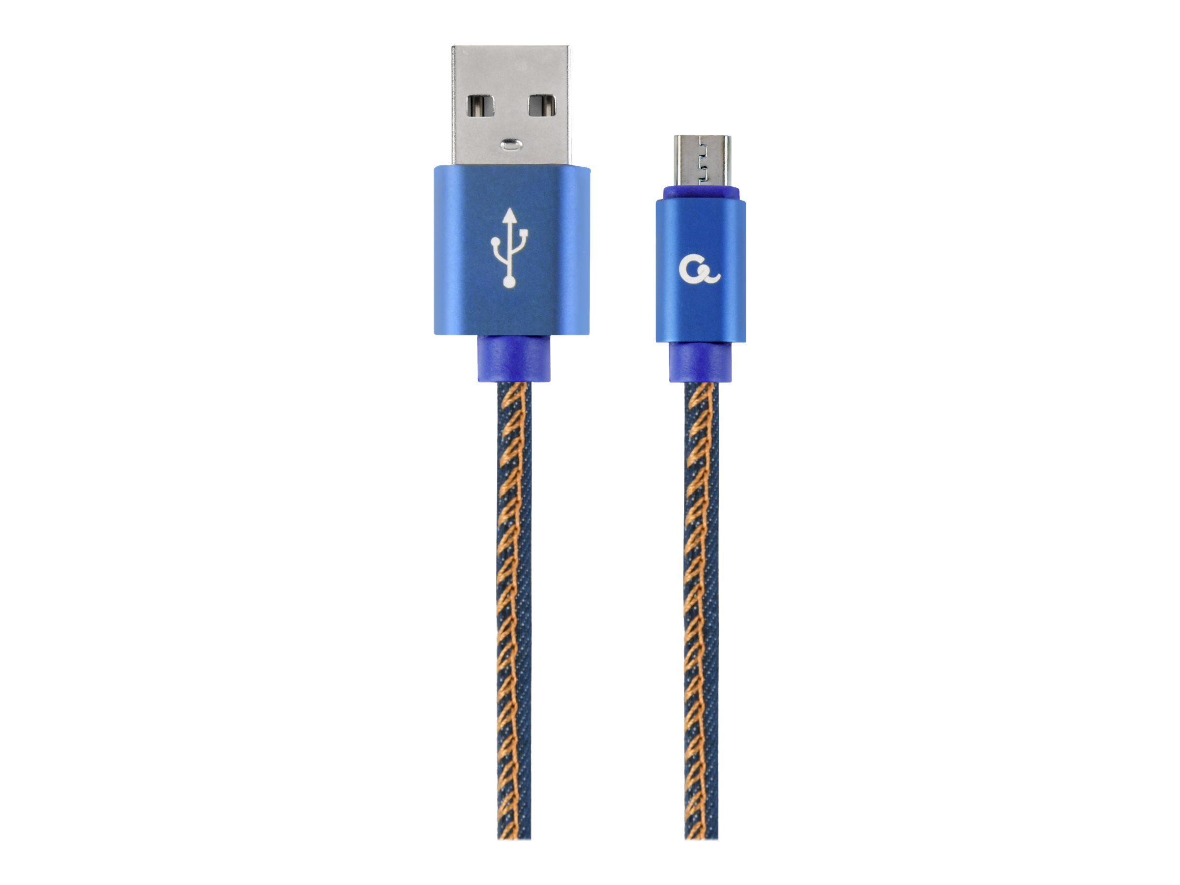 Cablexpert Premium USB 2.0 USB-kabel 1m Blå