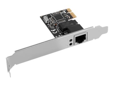 Lanberg PCE-1GB-201 PCI-E X1 RJ45 Ethernet Adapter 1GB