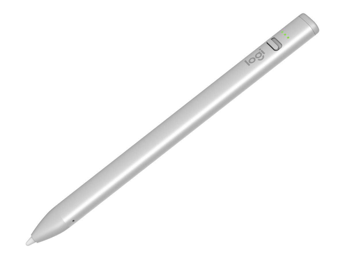 Logitech Crayon - digital pen - Digitalpen - Sølv