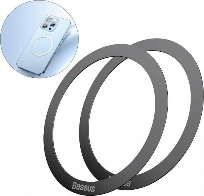 Baseus Halo Magnetic Ring for phones MagSafe (black)