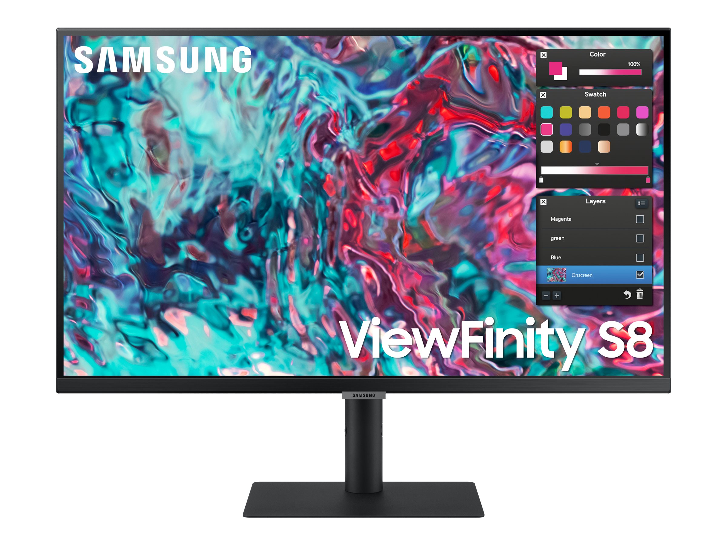 Samsung ViewFinity S8 S27B800TGU 27" IPS 3840 x 2160 (4K) Thunderbolt 4 HDMI 60Hz