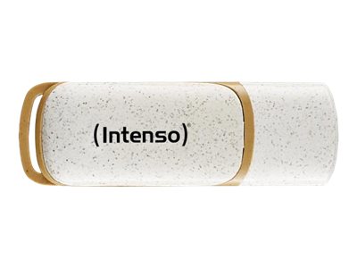 Intenso Green Line - USB flashdrive - 64 GB - USB 3.2 Gen 1 - beige/brun