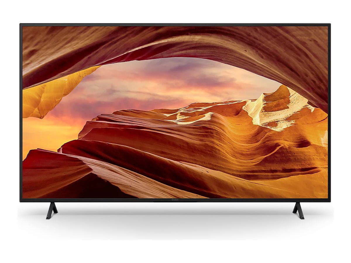 Sony Bravia KD-43X75WL - 43 Diagonal klasse (42.5 til at se) - X75WL Series LED-bagbelyst LCD TV - Smart TV - Google TV - 4K UHD (2160p) 3840 x 2160 - HDR - Direct LED - hårlinje sort