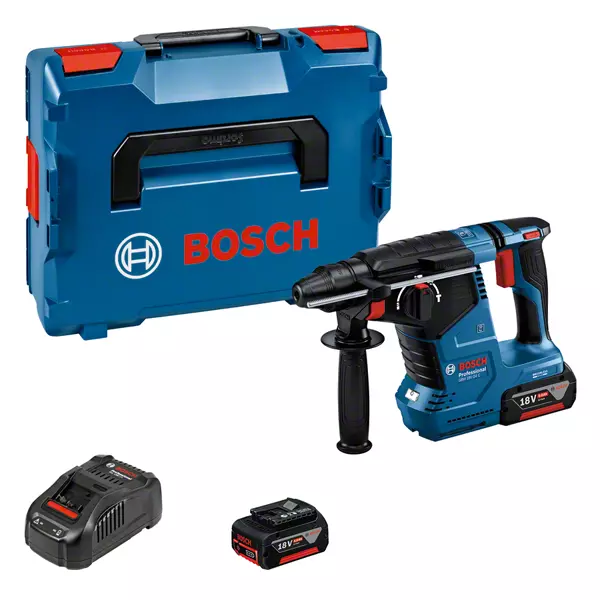 Bosch GBH 18V-24C Professional Borehammer 2 batterier inkluderet 18V 2.4Joule