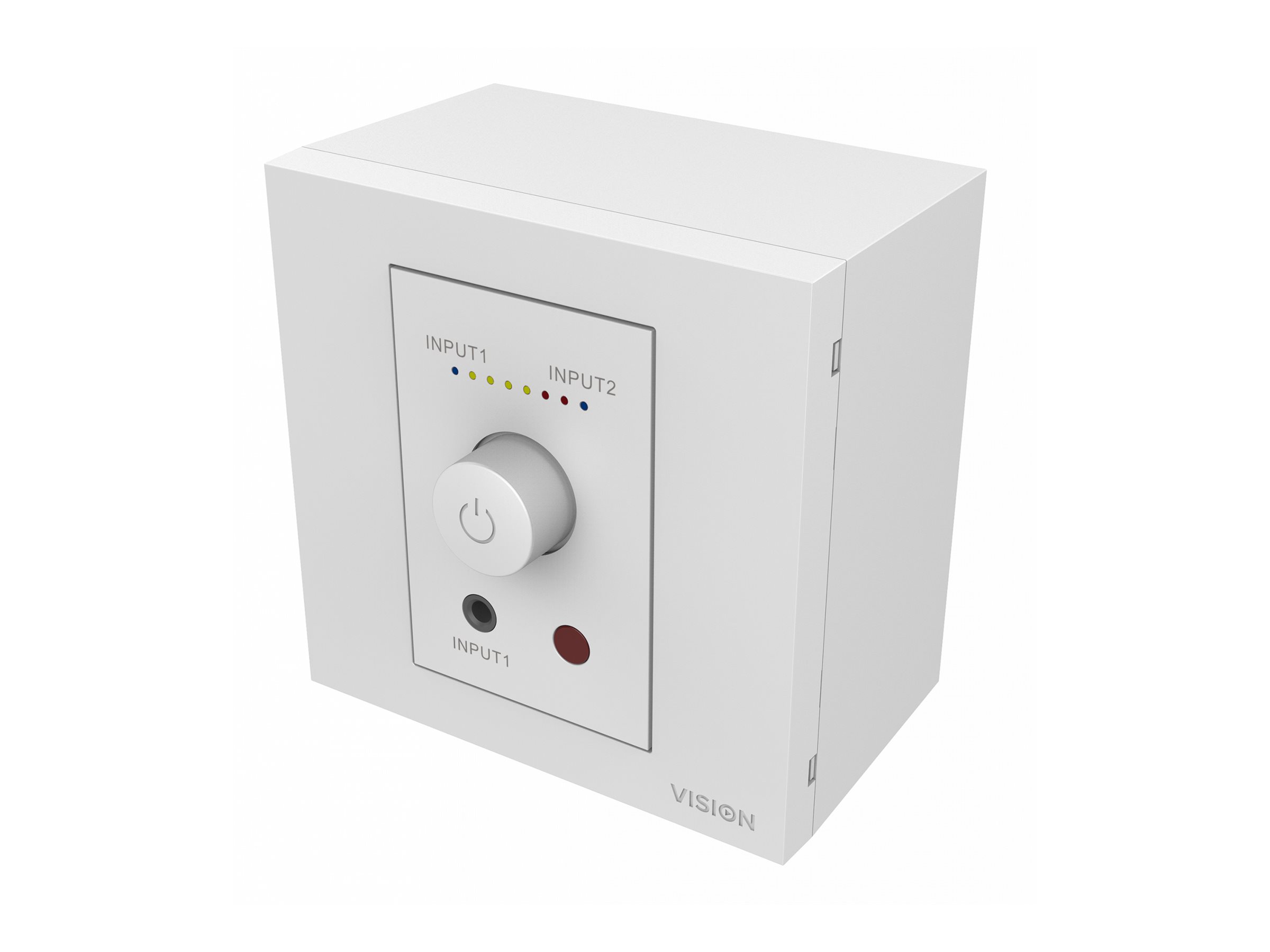 Vision TC3-AMP audio forstærker 2.0 kanaler Hjem Hvid