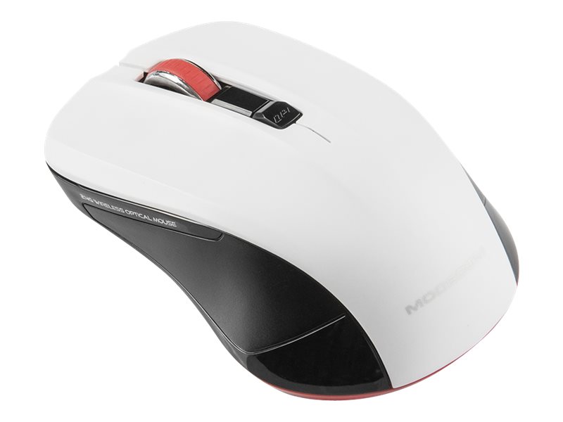 MODECOM MC-M9.1 - Mus - Optisk - 4 knapper - Hvid