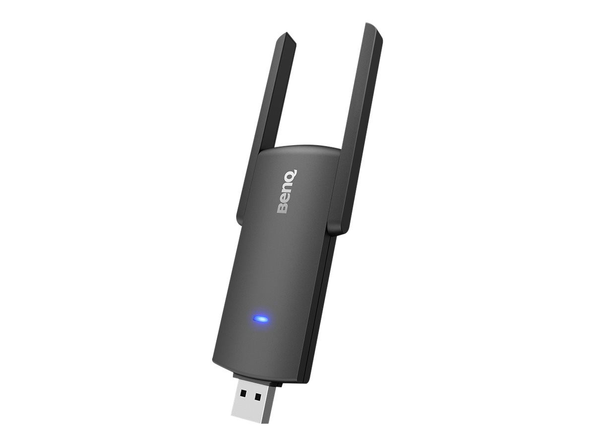BenQ TDY31 - Netværksadapter - USB 3.0 - Wi-Fi 5 - sort - for BenQ IL5501, RE6501, RE7501, RE8601, RE9801, RM6503, RM7503, RM8603, ST4302, ST5502